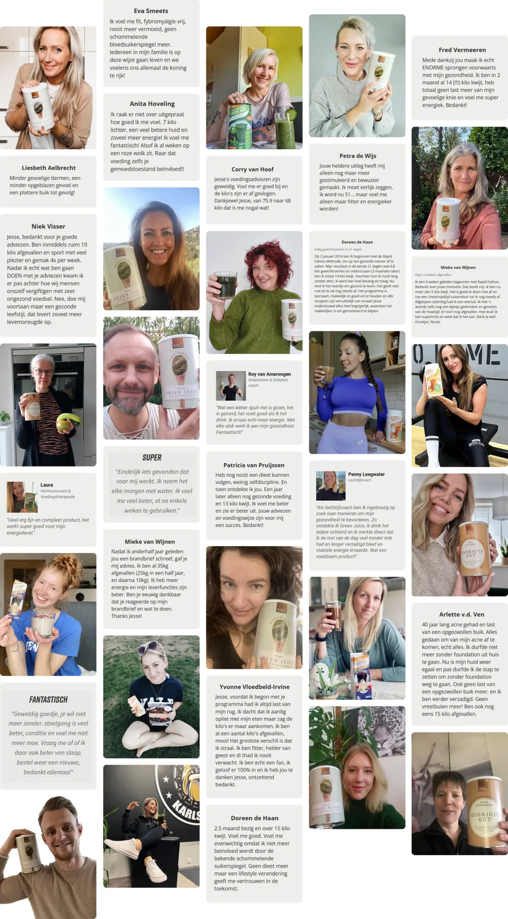 Deelnemers van het Rejuvenation Protocol delen hun ervaringen en resultaten