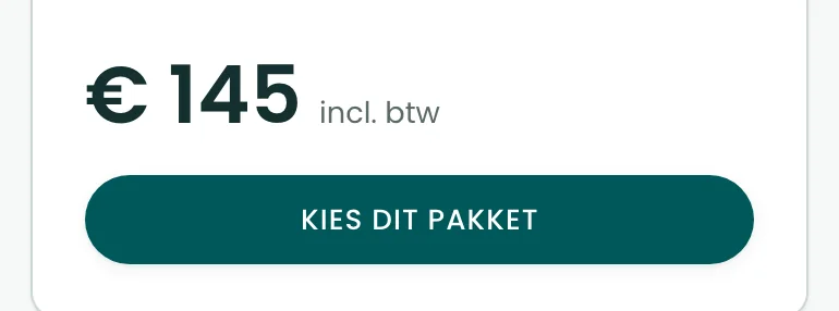 Der Preis eines eigenen Pakets eines Experten.